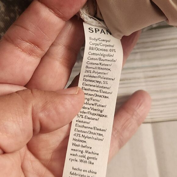 Spanx Ankle Jean-ish Leggings Speckled Gray Size Small - Picture 6 of 11